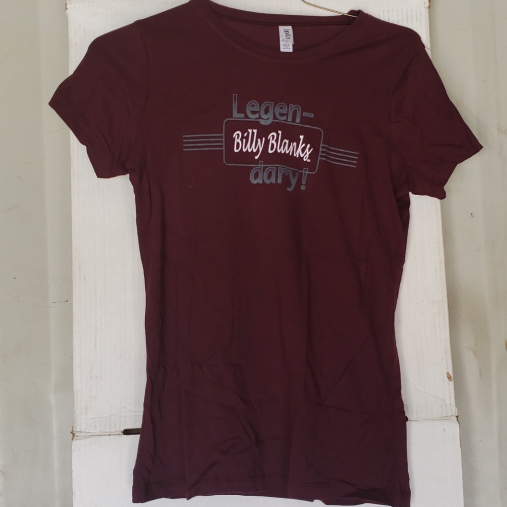 Maroon Tae Bo "Legendary Billy Blanks" Fit T-Shirt